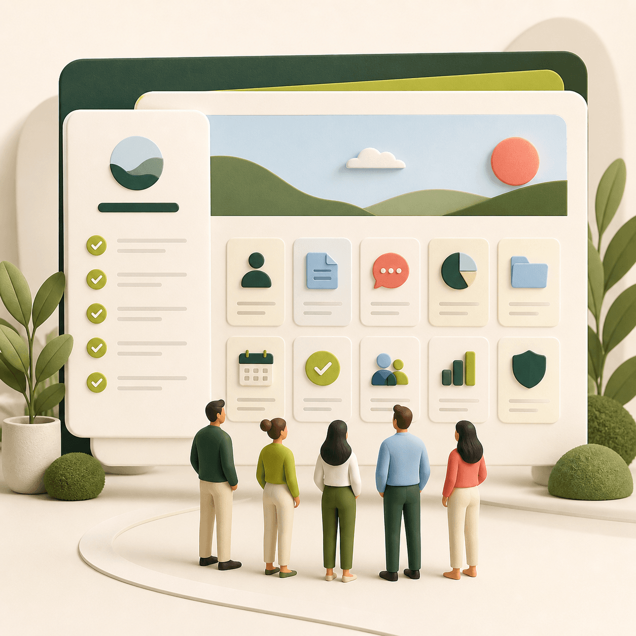 Welcome edition illustration